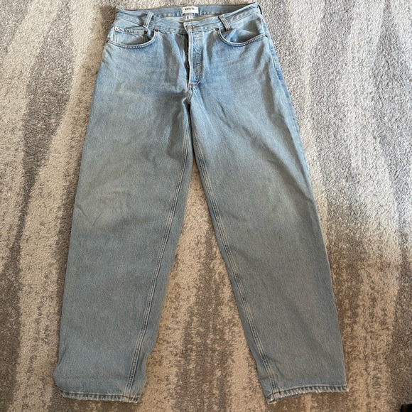 Agolde tapered high rise jeans - Picture 3 of 6
